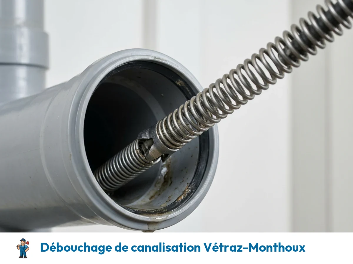 Débouchage de canalisation à Vétraz-Monthoux