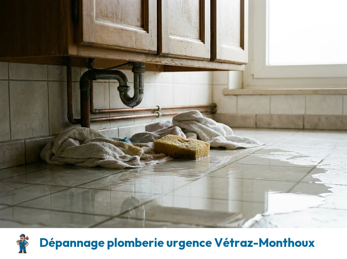 Dépannage plomberie urgence à Vétraz-Monthoux