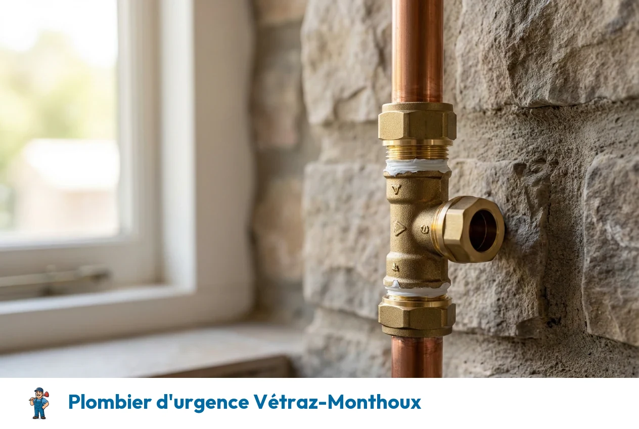 Plombier d'urgence à Vétraz-Monthoux