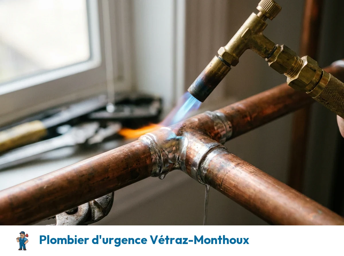 Plombier d'urgence à Vétraz-Monthoux