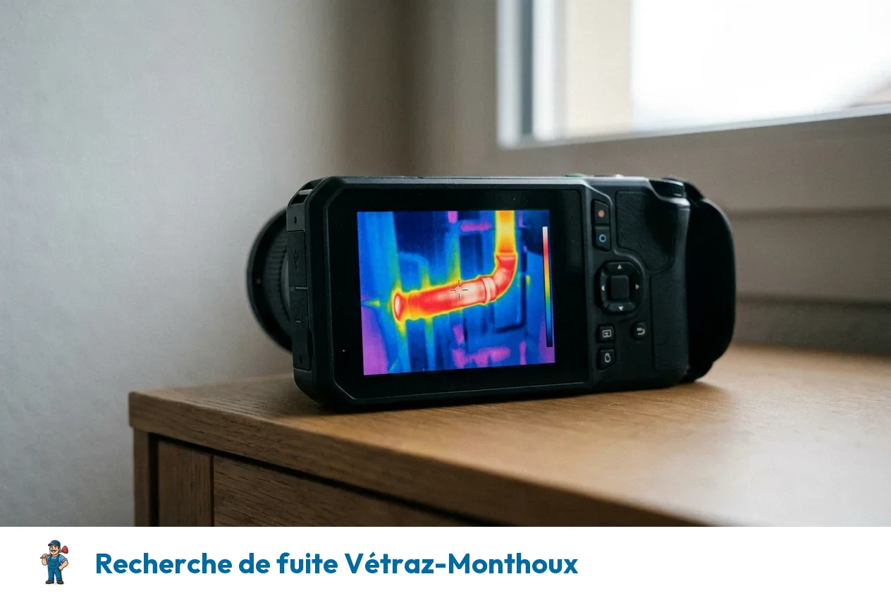 Recherche de fuite à Vétraz-Monthoux