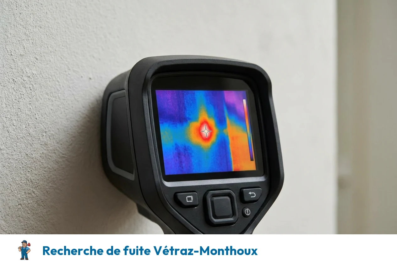 Recherche de fuite à Vétraz-Monthoux