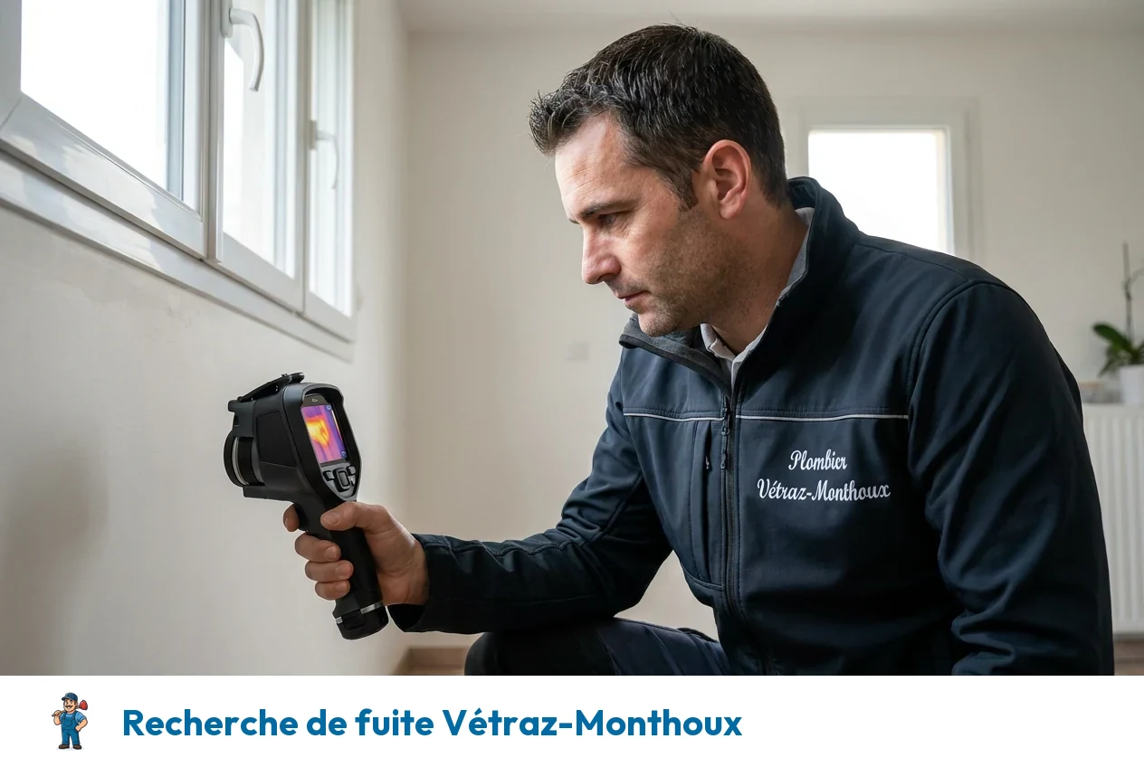 Recherche de fuite à Vétraz-Monthoux
