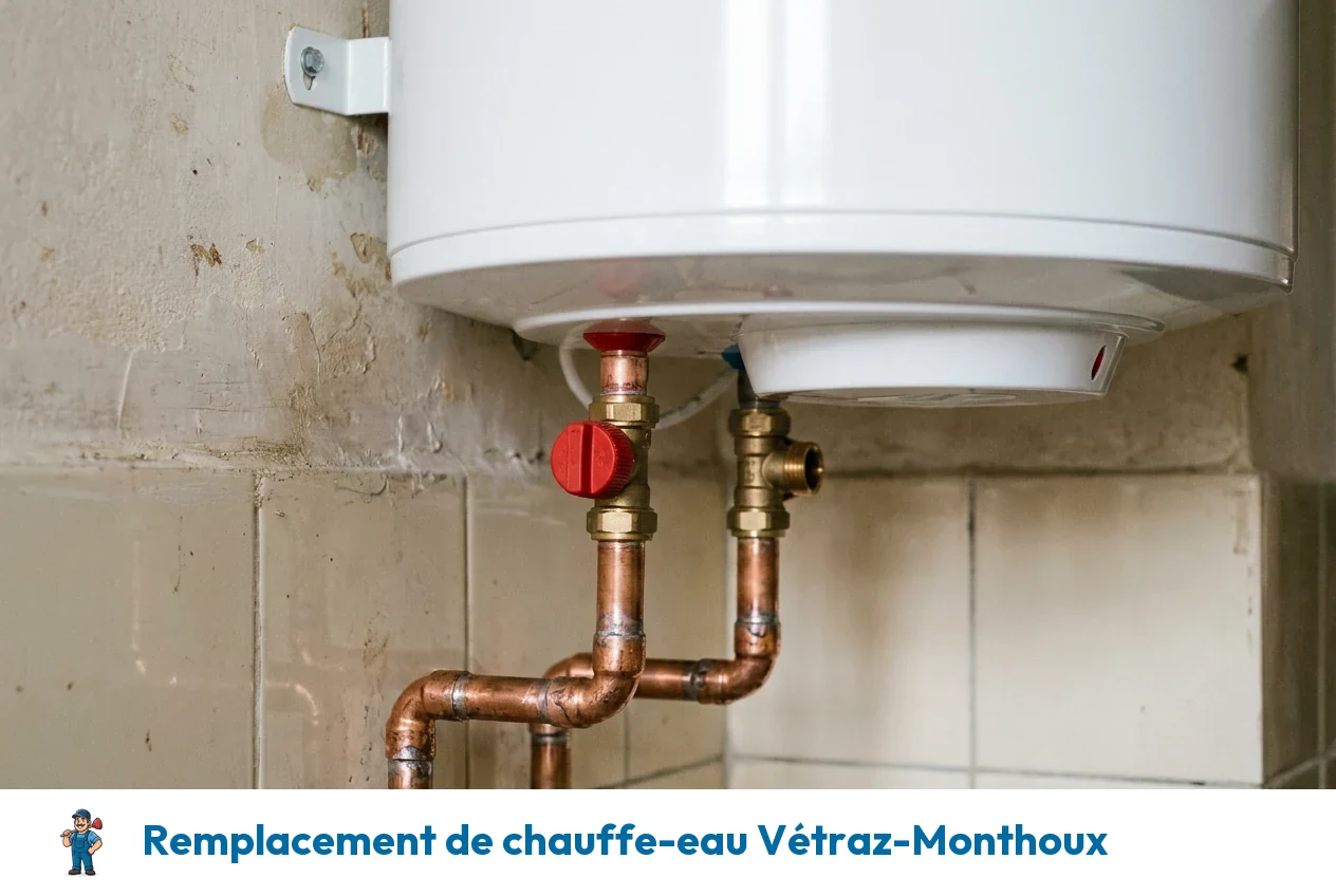 Remplacement de chauffe-eau à Vétraz-Monthoux