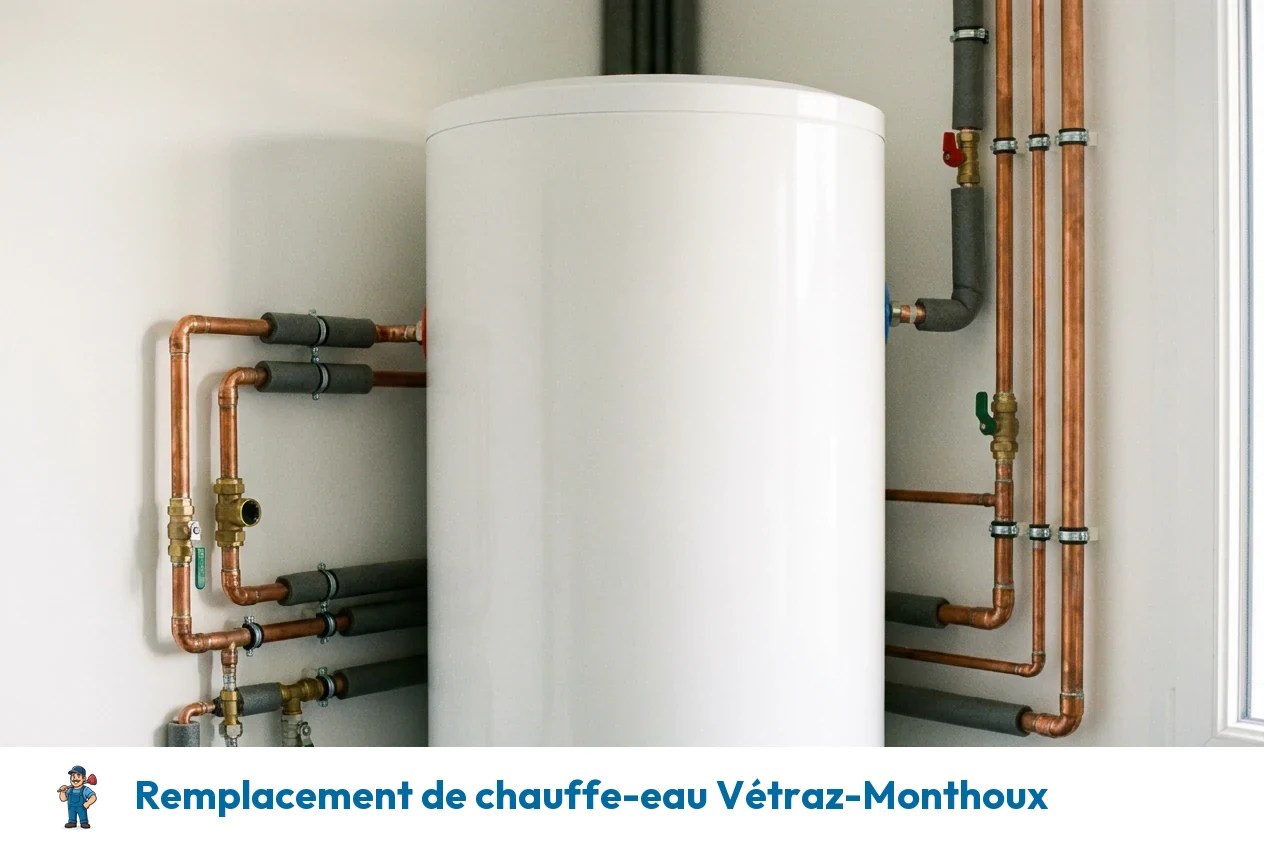 Remplacement de chauffe-eau à Vétraz-Monthoux