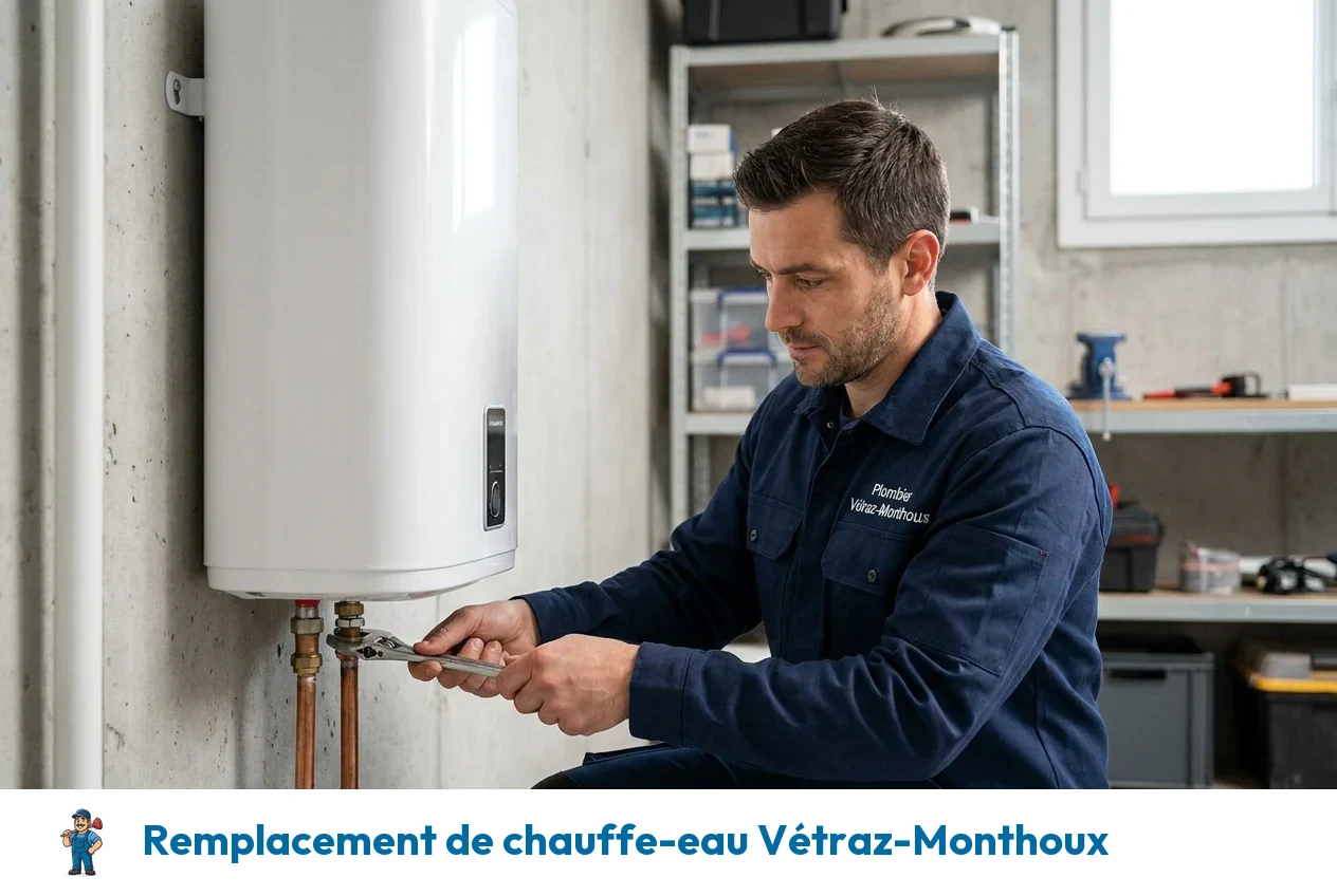 Remplacement de chauffe-eau à Vétraz-Monthoux