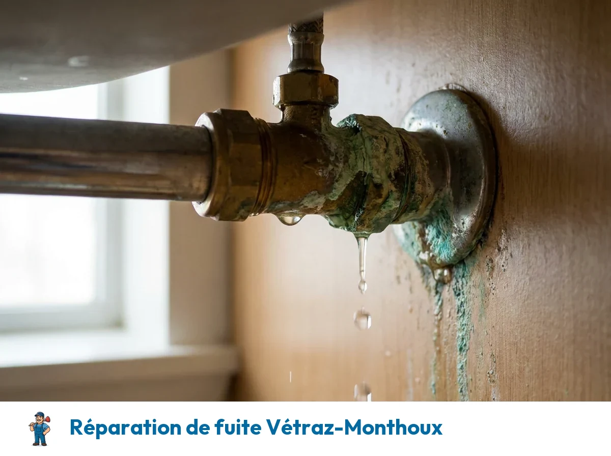 Réparation de fuite à Vétraz-Monthoux