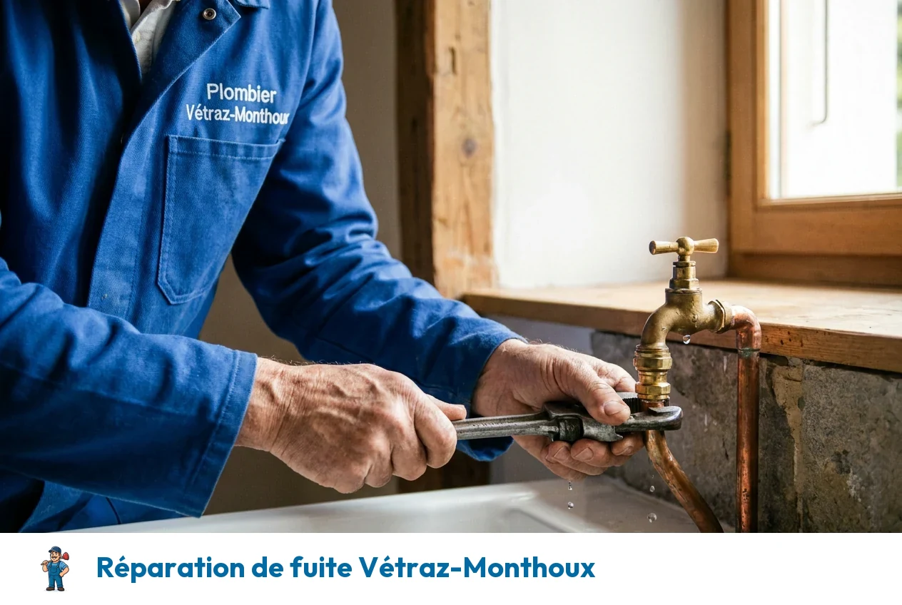 Réparation de fuite à Vétraz-Monthoux